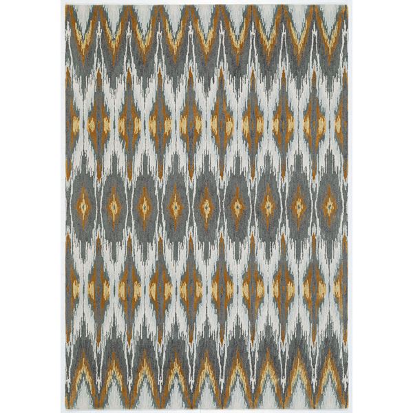 Iris Ikat - Grey